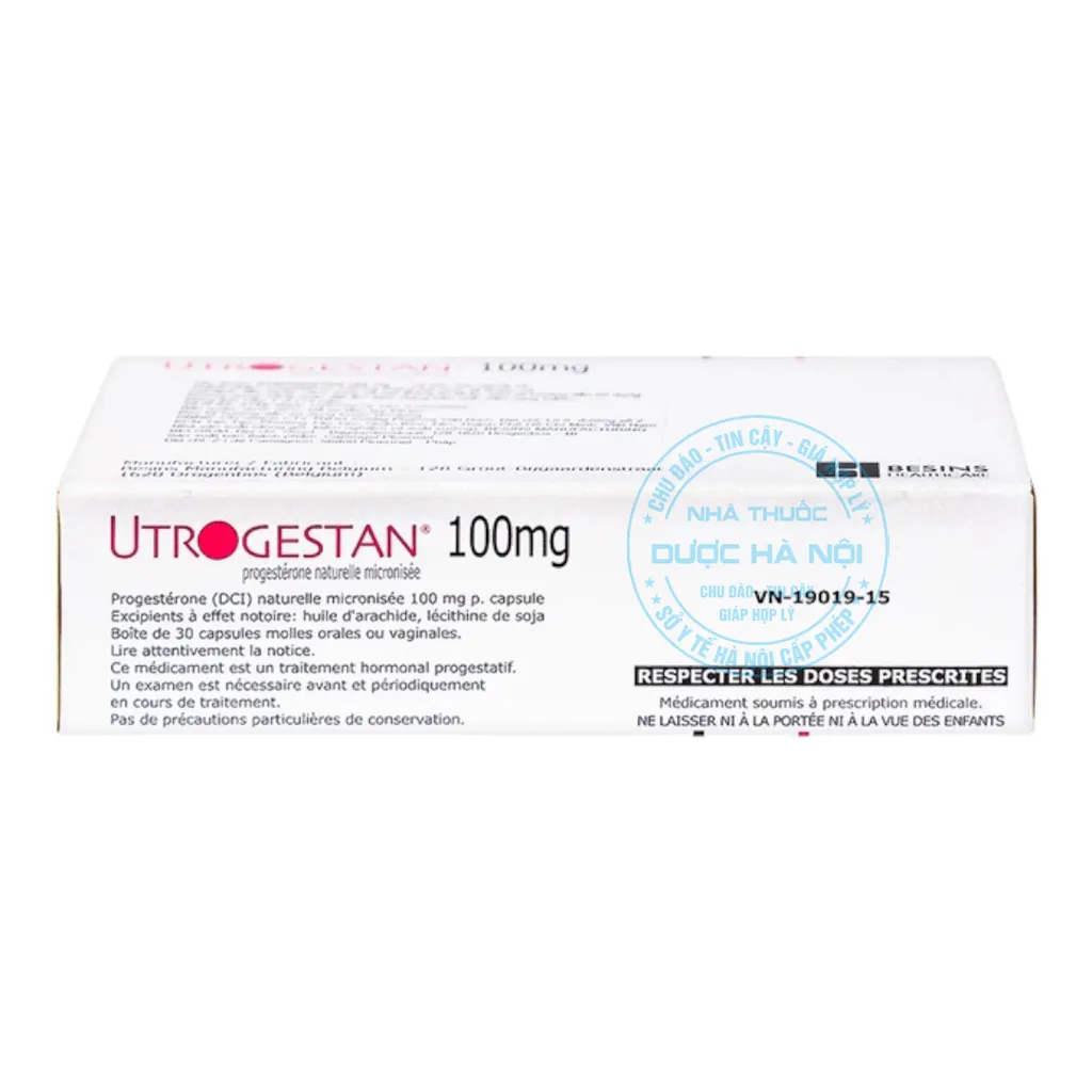 Thuốc Utrogestan 100mg