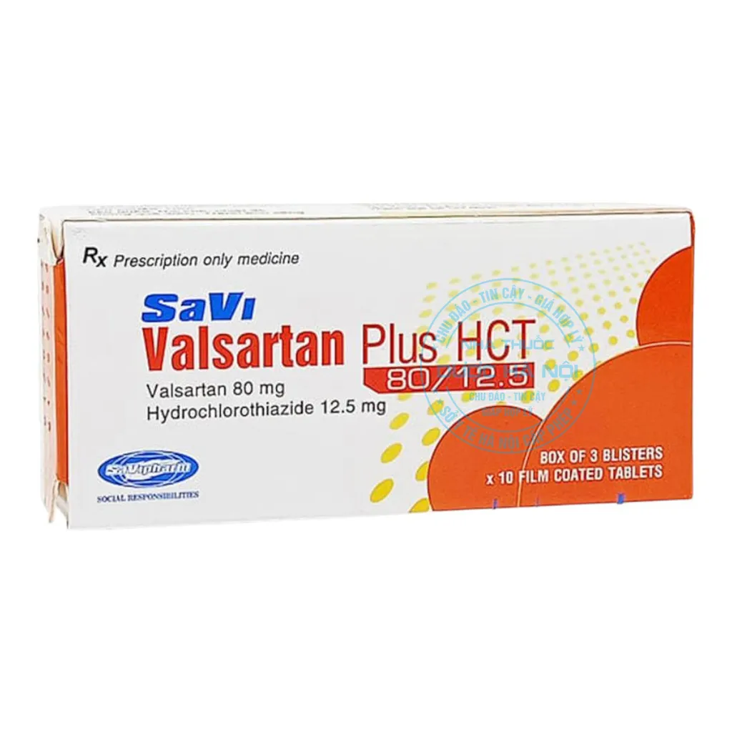 Thuốc Valsartan Plus HCT