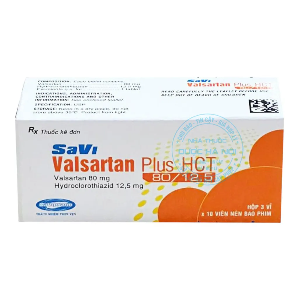 Thuốc Valsartan Plus HCT