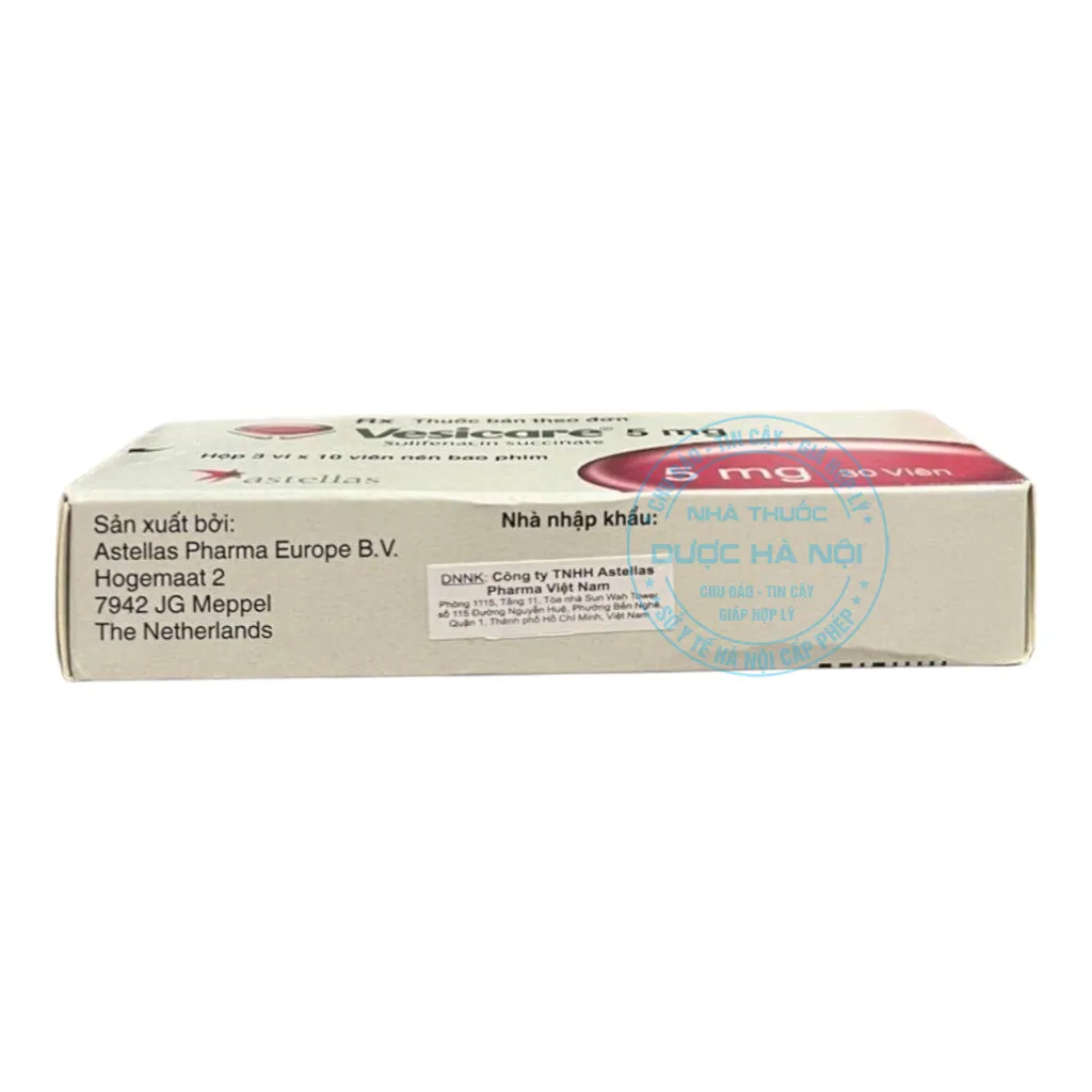 Thuốc Vesicare 5mg