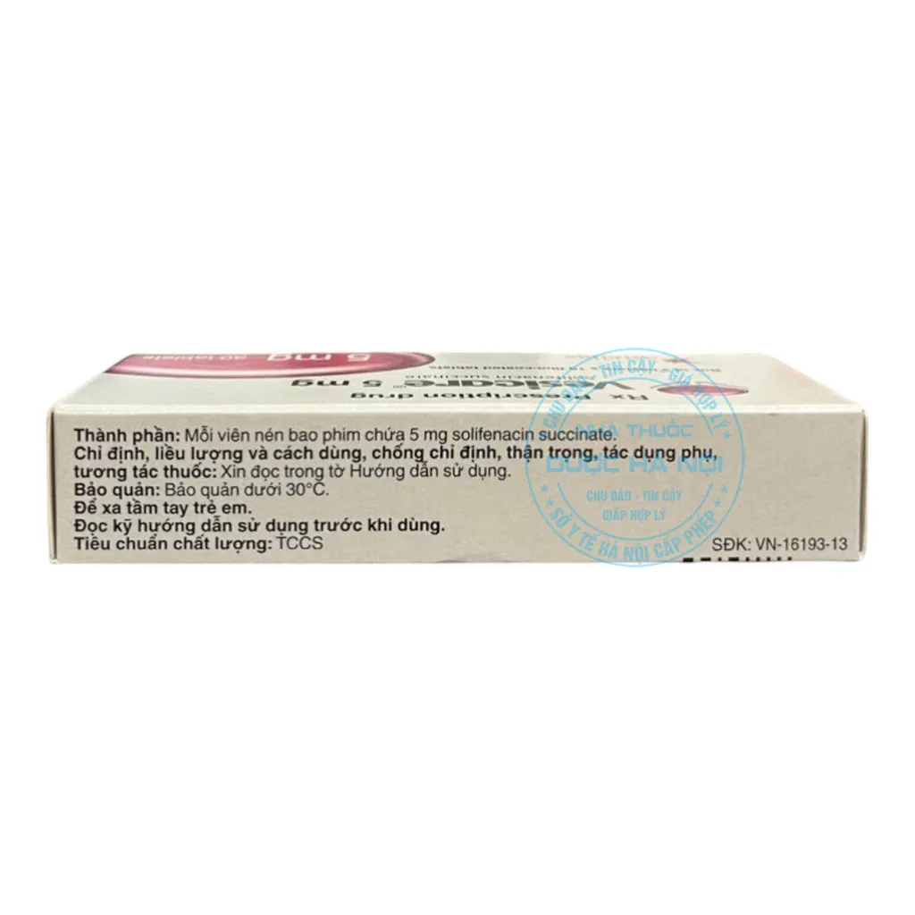 Thuốc Vesicare 5mg
