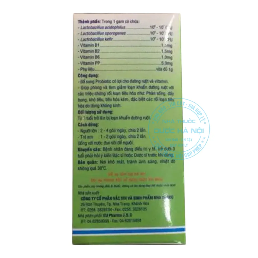 Men tiêu hóa Vibilac FII