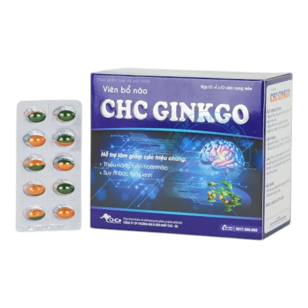 Viên bổ não CHC ginkgo