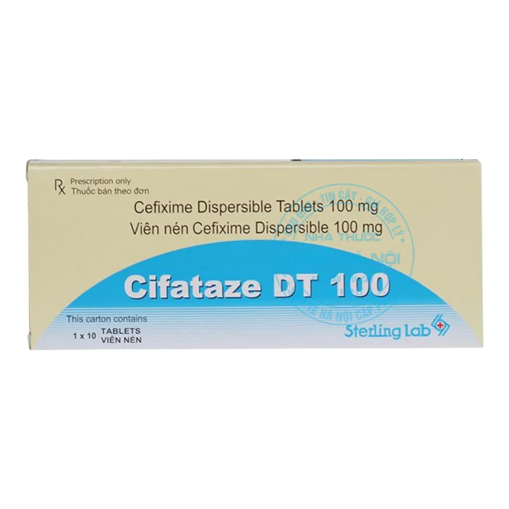 Thuốc Cifataze DT 100mg