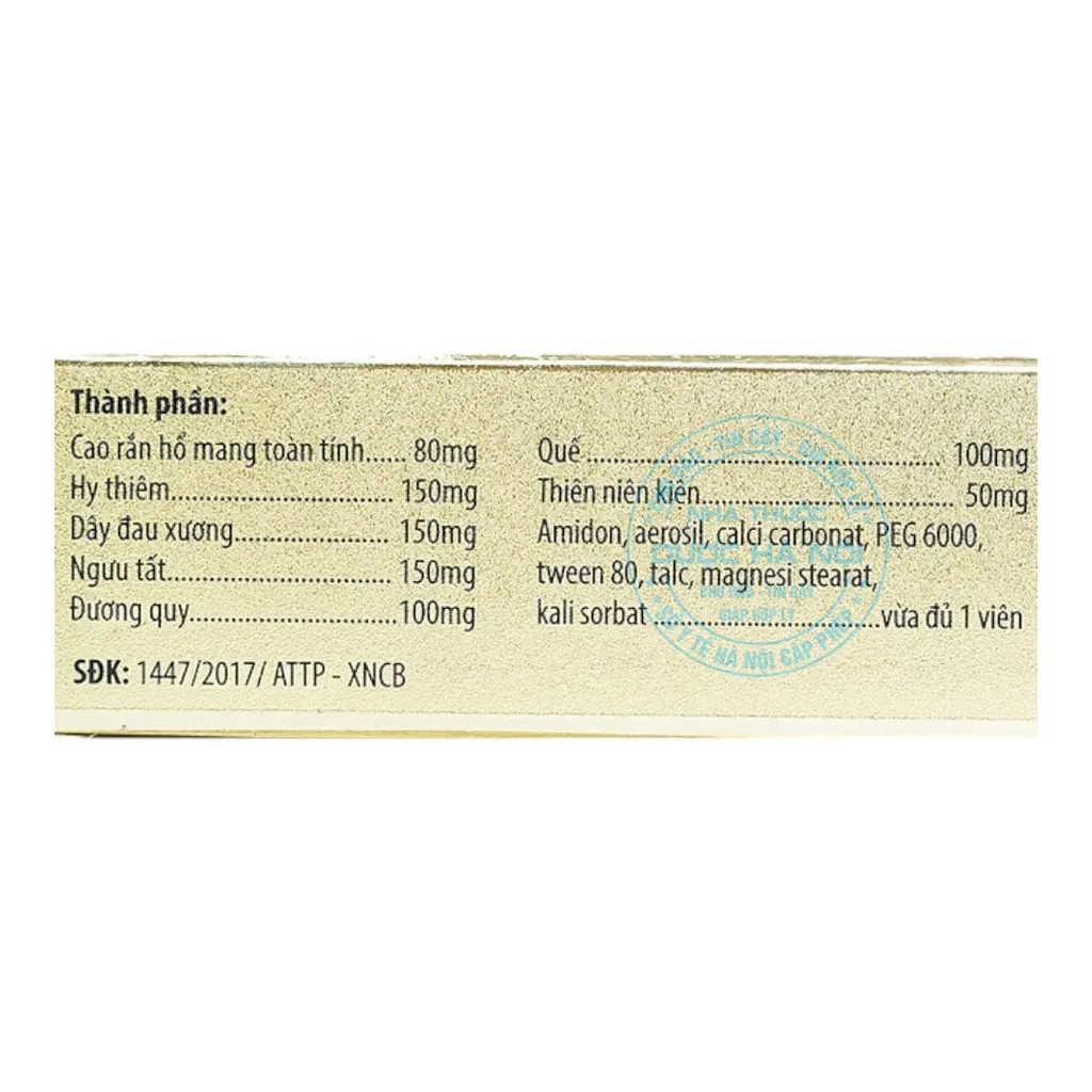 Viên Khớp Bách Xà