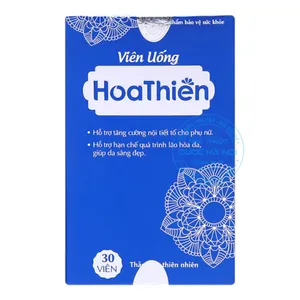 Viên Uống Hoa Thiên cải thiện nội tiết tố và làm đẹp da ở nữ giới