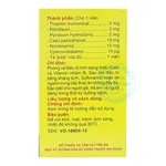 Thuốc Vitamin B.Vitap B12