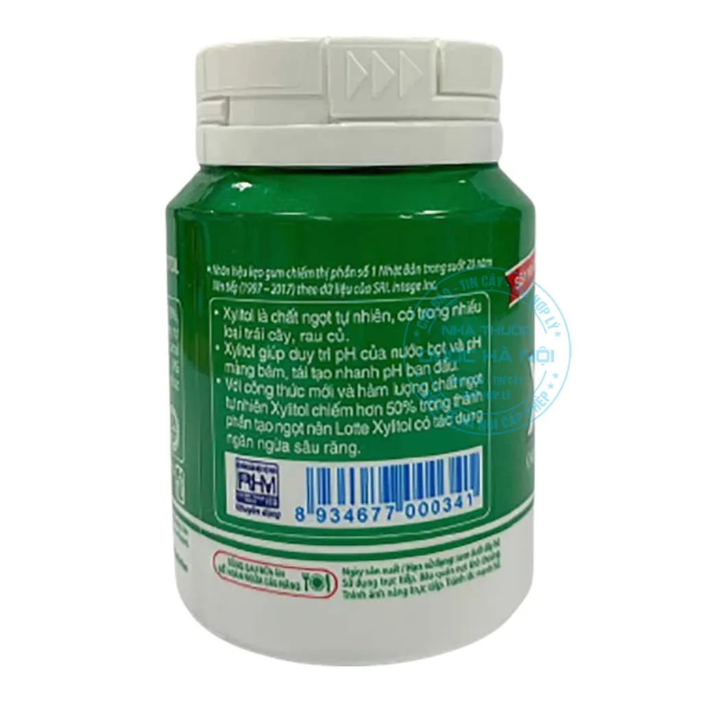 Kẹo cao xu Xylitol 58g