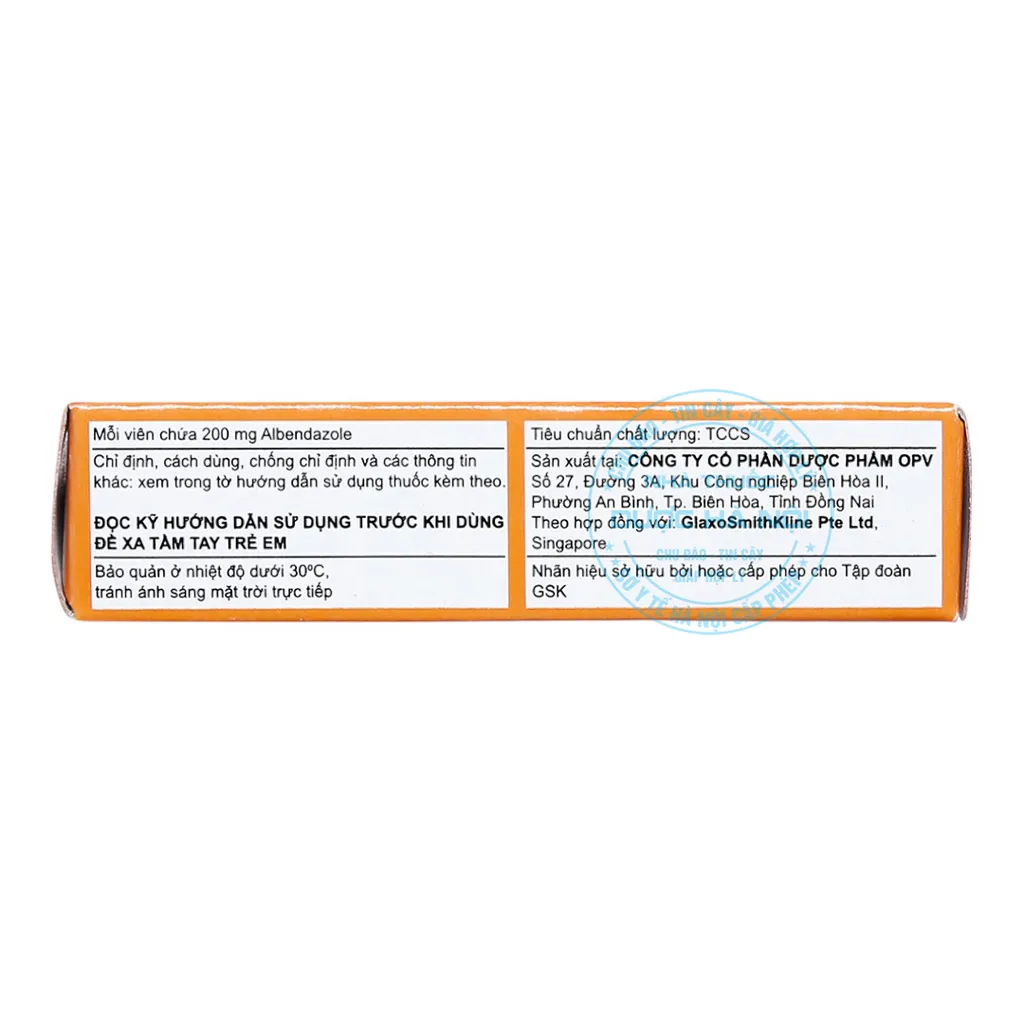 Thuốc Zentel 200mg