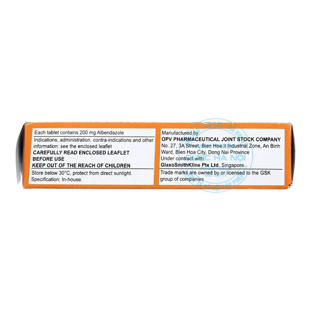 Thuốc Zentel 200mg