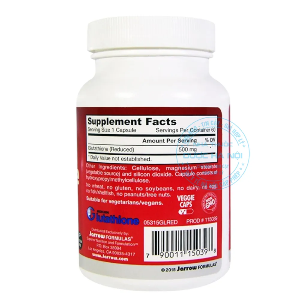 Viên uống Glutathione Reduced