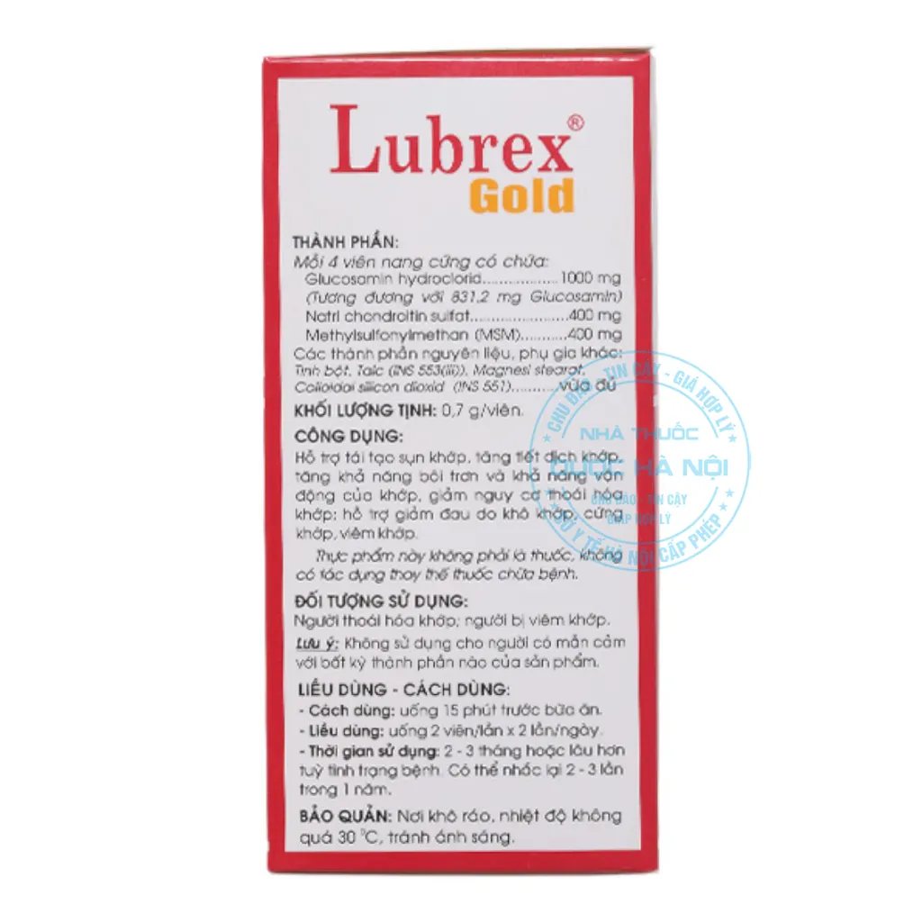 Viên uống Lubrex Gold