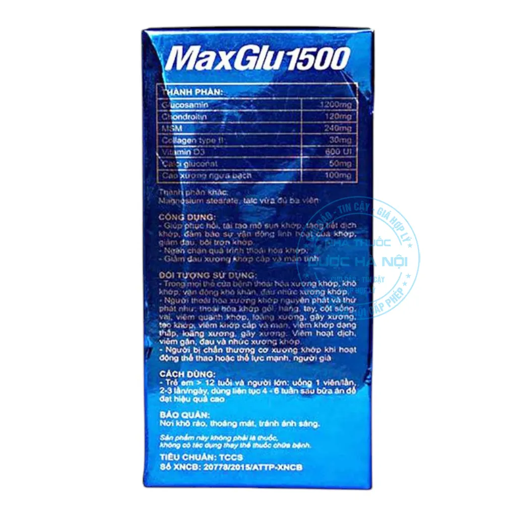 Viên uống MaxGlu 1500