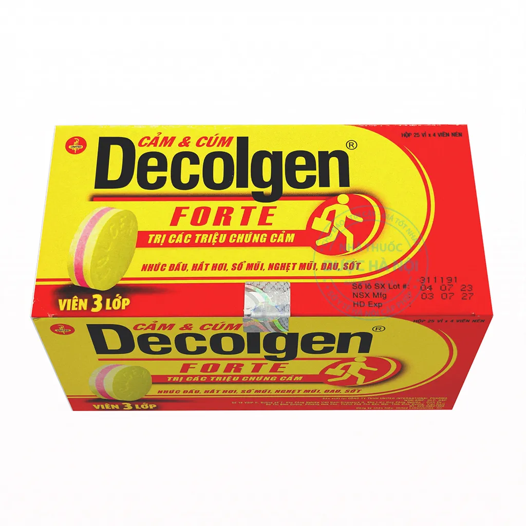 Thuốc Decolgen Forte