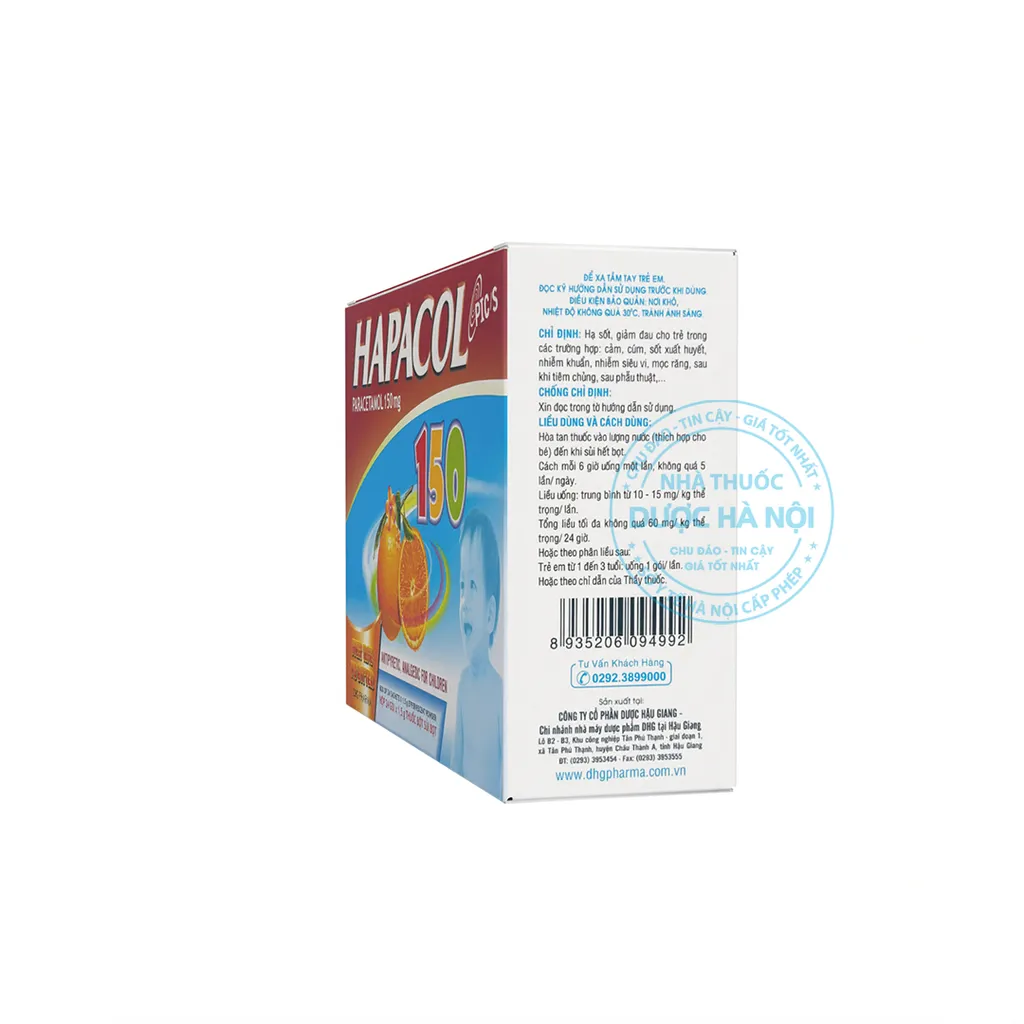 Bột sủi Hapacol 150