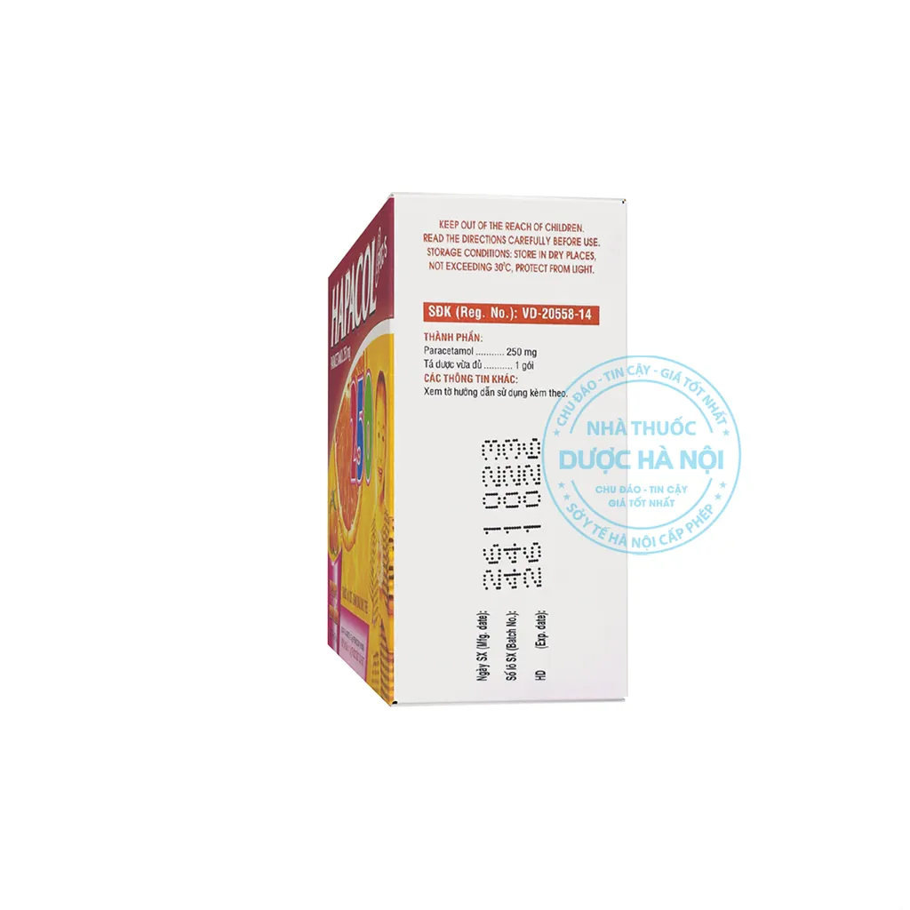 Bột sủi Hapacol 250