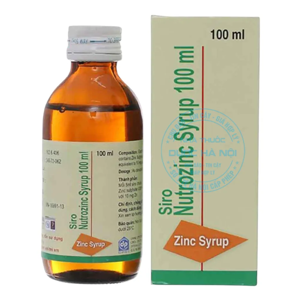 Siro Nutrozinc Syrup 100ml