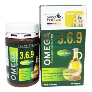 Viên uống Omega 369 Sanct Bernhard giải pháp tự nhiên để duy trì sức khỏe tim mạch
