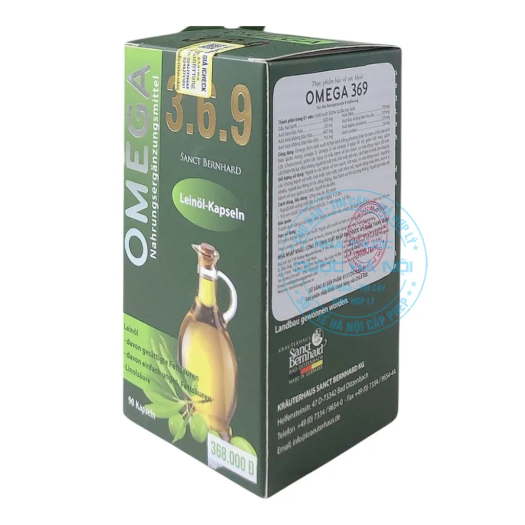 Viên uống Omega 369 Sanct Bernhard
