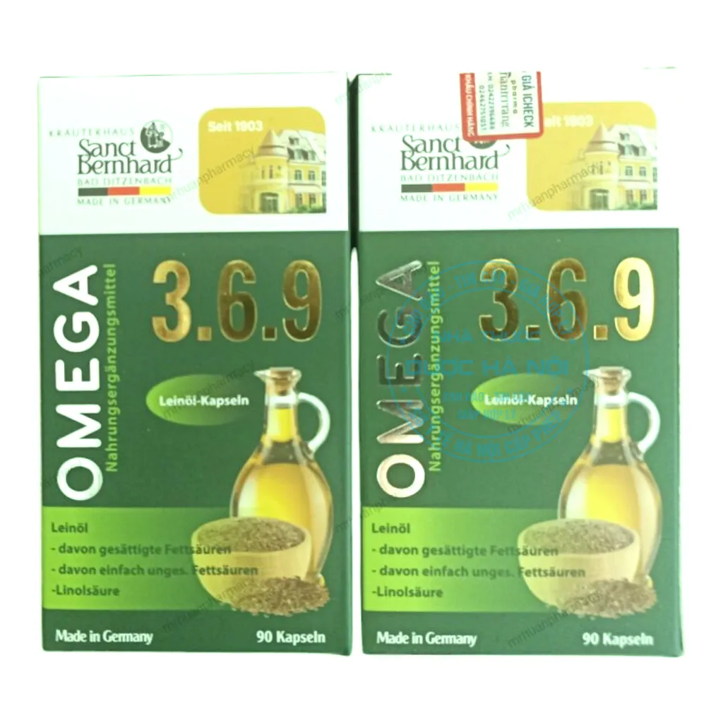 Viên uống Omega 369 Sanct Bernhard