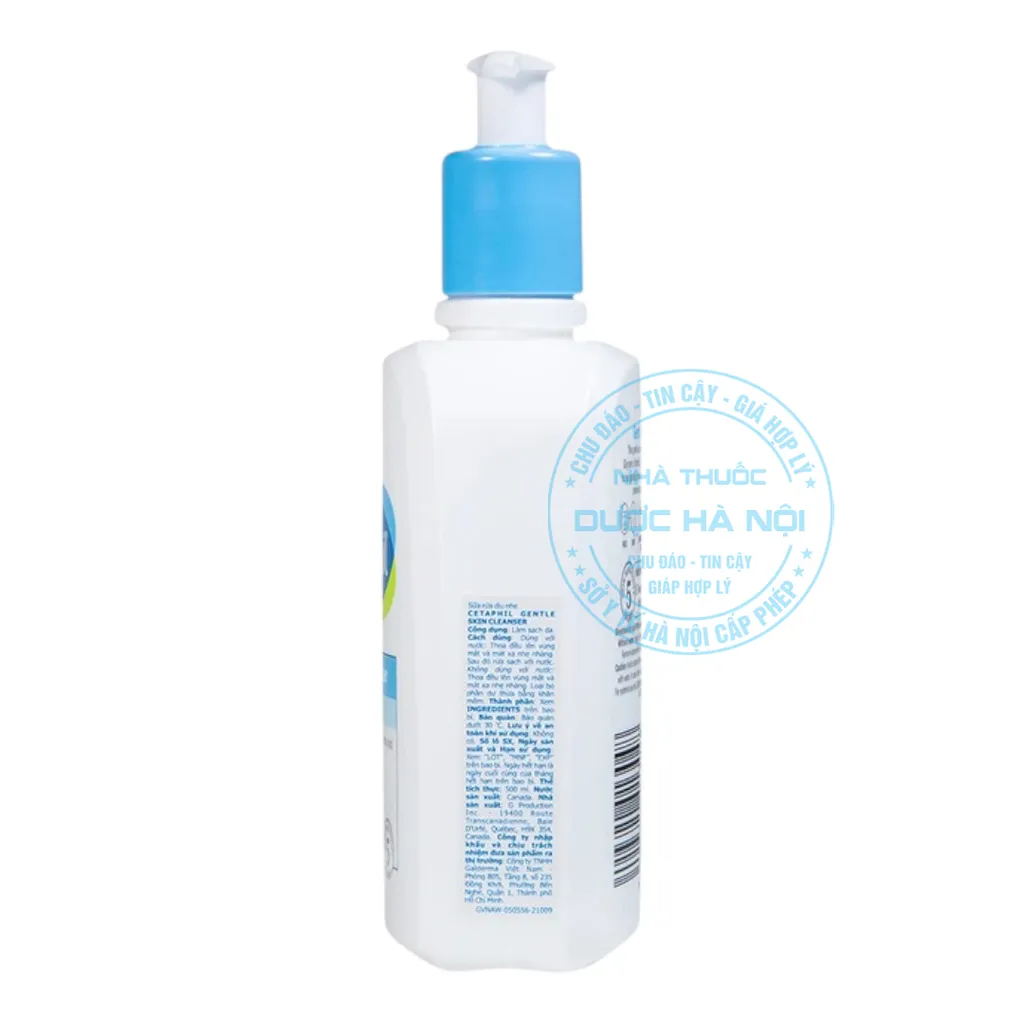 sữa rửa mặt Cetaphil Gentle Skin Cleanser 500ml