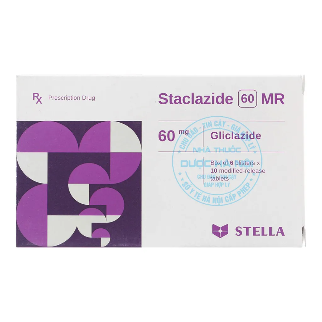 thuốc Staclazide 60mg MR