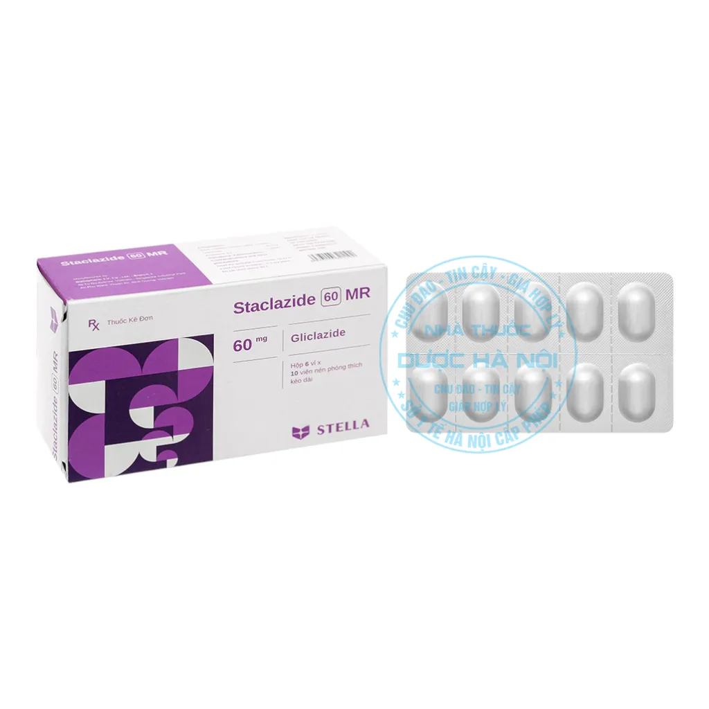 thuốc Staclazide 60mg MR