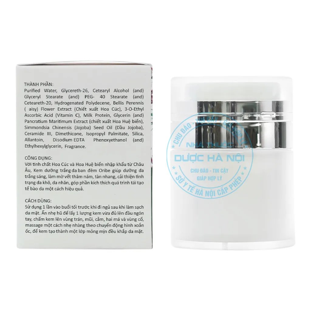 Kem dưỡng trắng da ban đêm Oribe