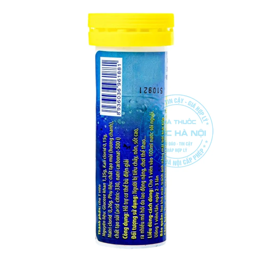 Viên sủi Oresol Pluz