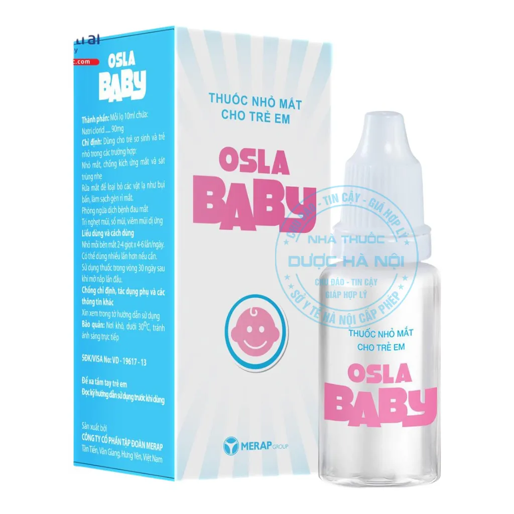 Thuốc nhỏ mắt Osla Baby