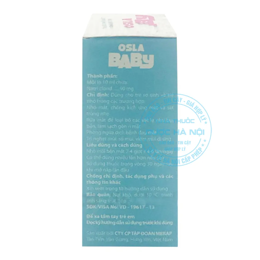 Thuốc nhỏ mắt Osla Baby