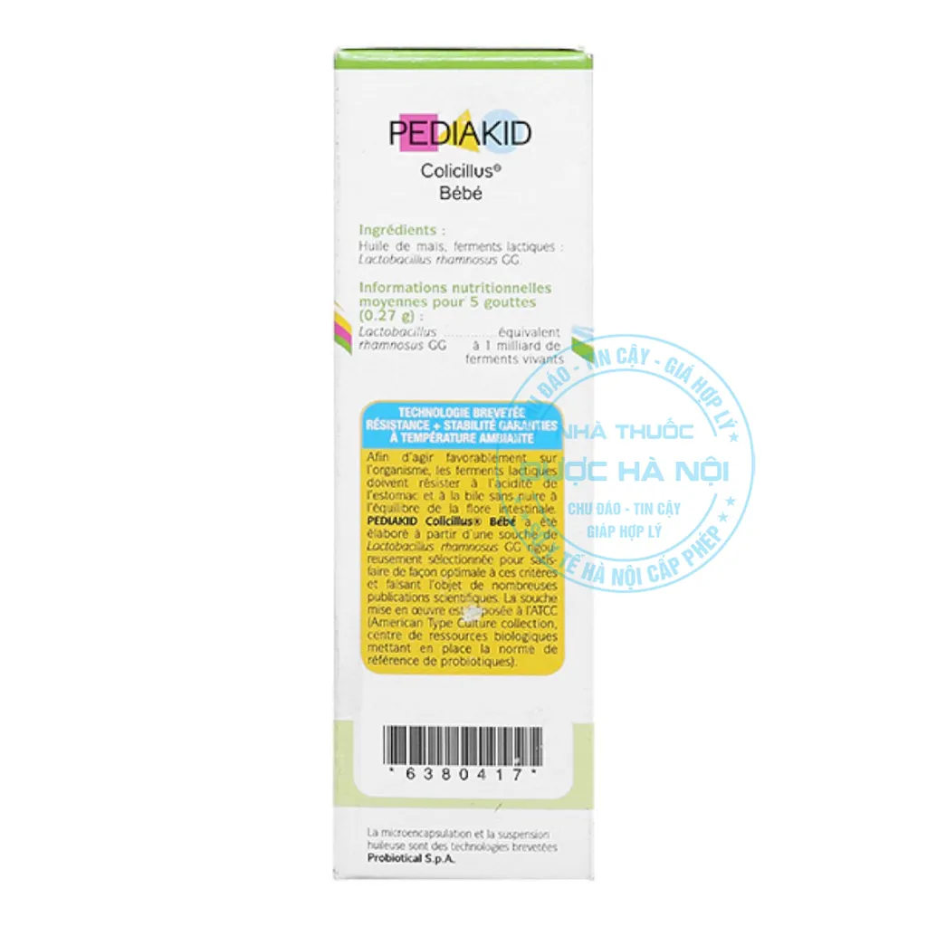 Men tiêu hóa Pediakid Probiotiques