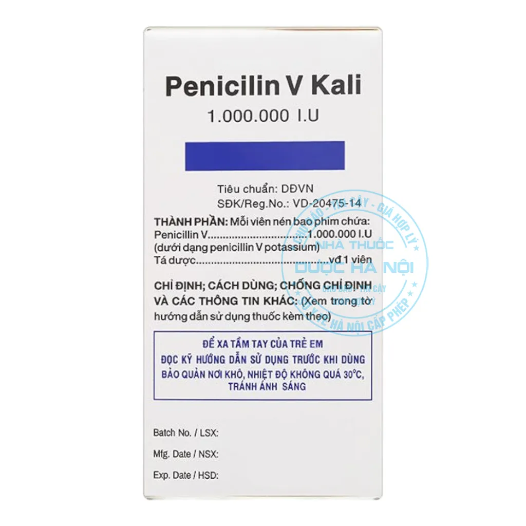 Thuốc Penicilin V Kali