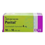 Thuốc Peritol 4mg điều trị các triệu chứng dị ứng và ngứa