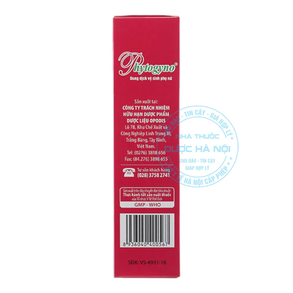 Dung dịch vệ sinh Phytogyno
