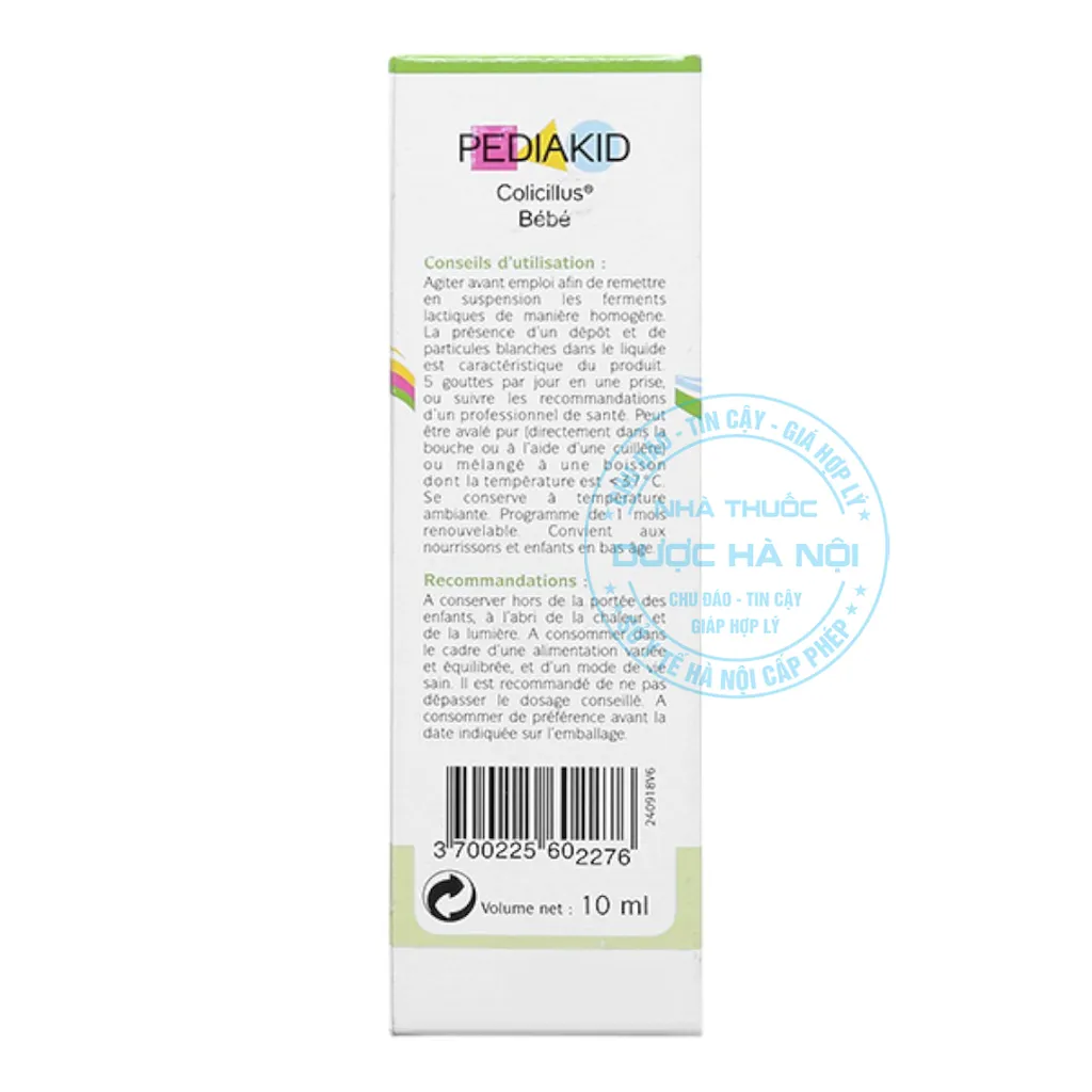 Men Pediakid Colicillus Bébé