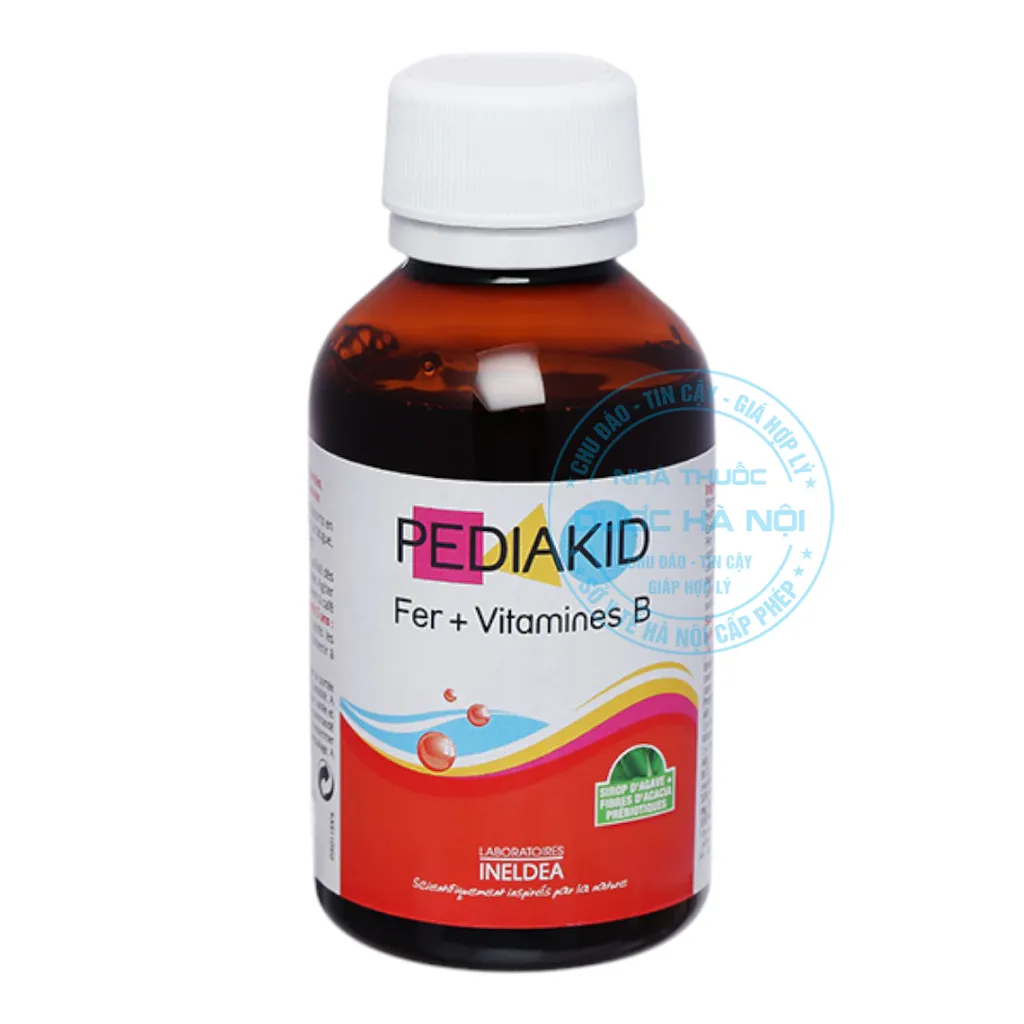Siro Pediakid Fer + Vitamines B