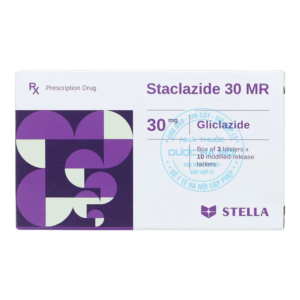 thuốc Staclazide 30mg MR