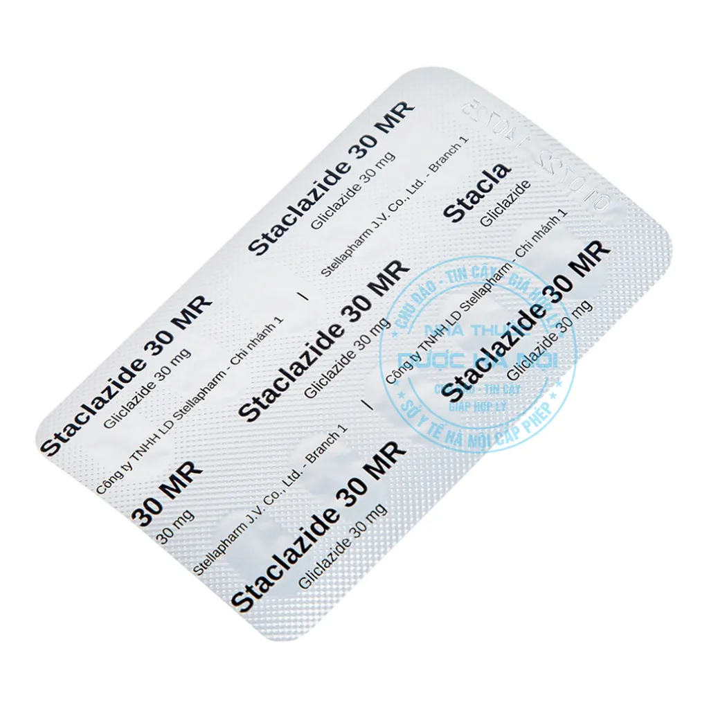 thuốc Staclazide 30mg MR