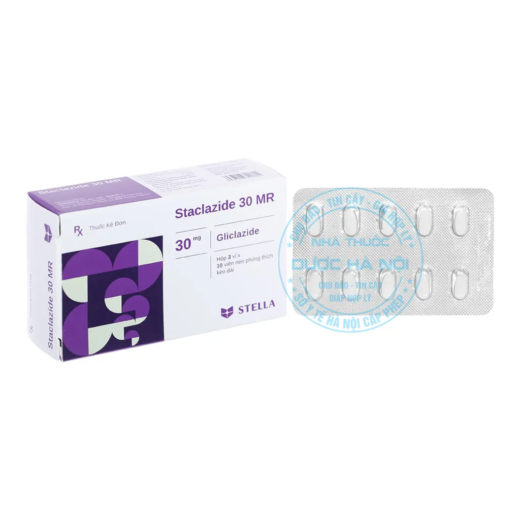 thuốc Staclazide 30mg MR