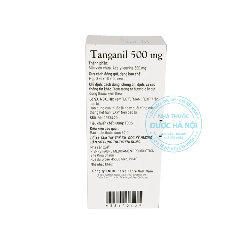 thuốc Tanganil 500mg