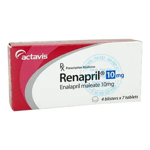 Thuốc Renapril 10mg điều trị tăng huyết áp và suy tim