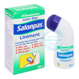 Dầu xoa Salonpas Liniment giảm đau và kháng viêm
