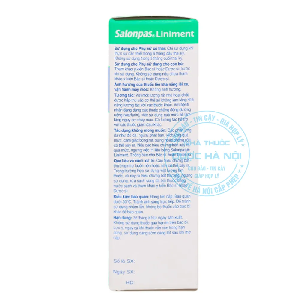 Dầu xoa Salonpas Liniment
