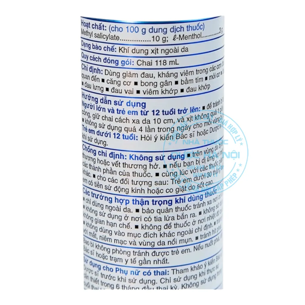 Xịt giảm đau Salonpas