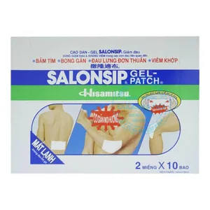 Gel lạnh Salonship giảm đau và kháng viêm tại chỗ hiệu quả