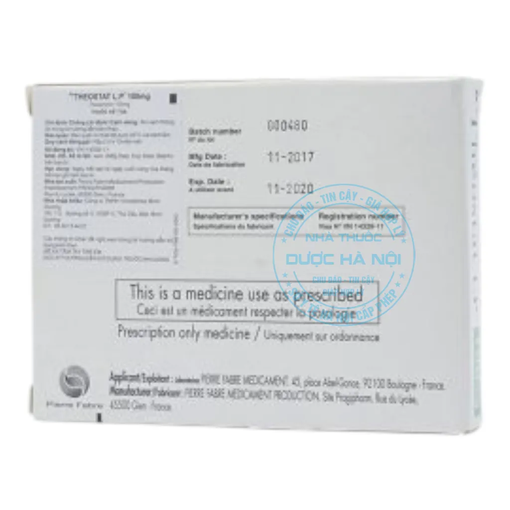 Thuốc Theostat LP 100mg