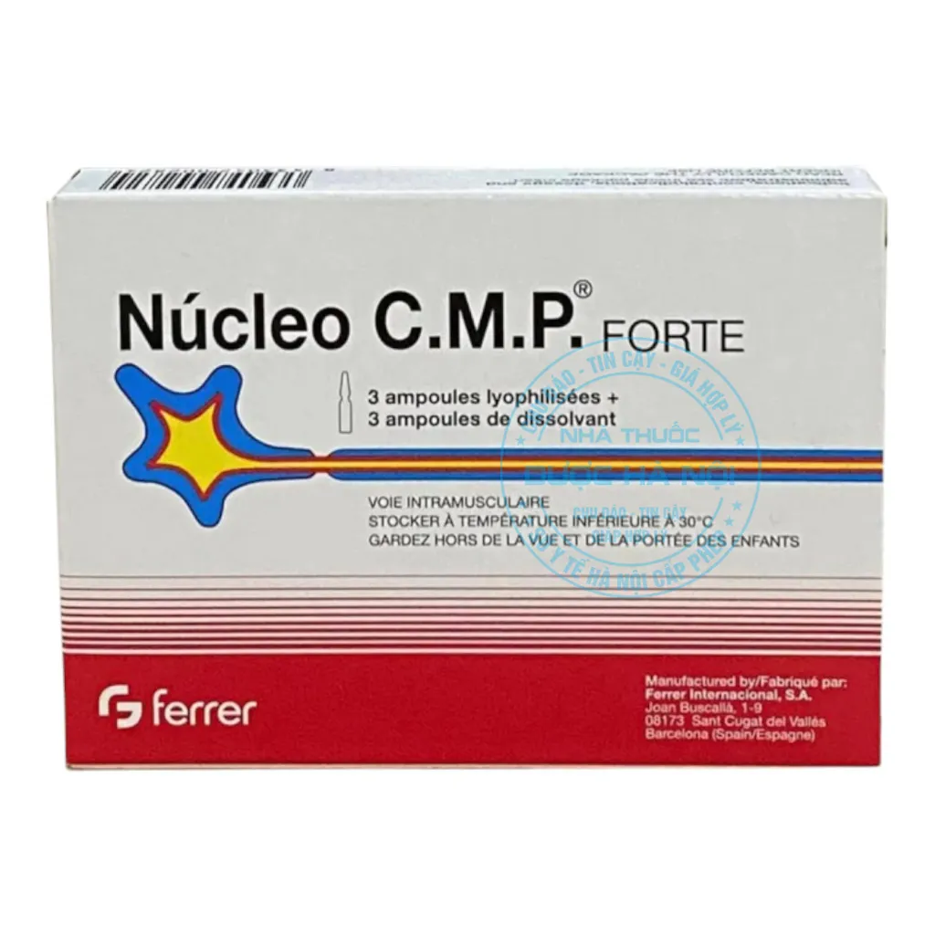Thuốc pha tiêm Núcleo C.M.P Forte