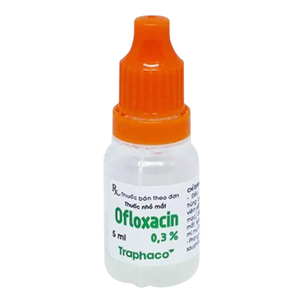 Thuốc nhỏ mắt Ofloxacin 0.3%