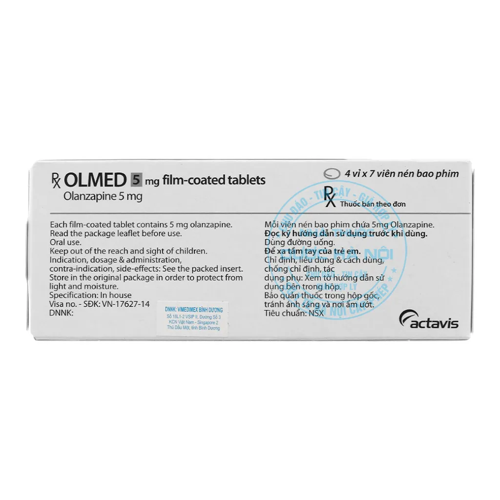 Thuốc Olmed 5mg